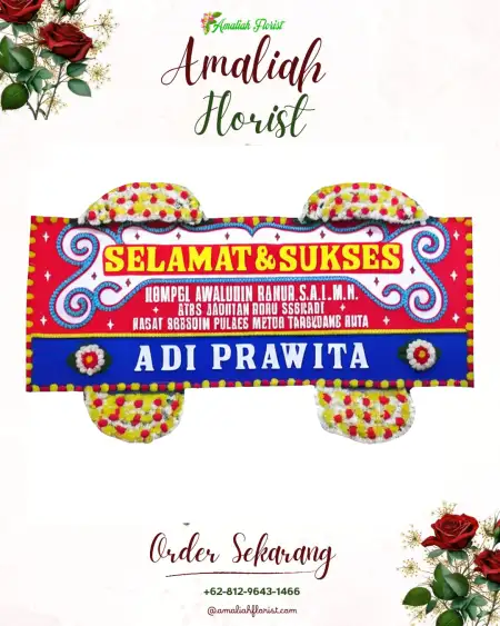 Papan Bunga Ucapan Selamat Gelap